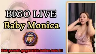 PASTI KALIAN SUKA‼️Live hot baby monica pake tanktop sexy gunungnya mantap banget 💯💋