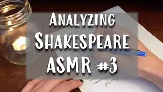 English Teacher ASMR - Shakespeare's Sonnets 17 & 18 (his most famous!)