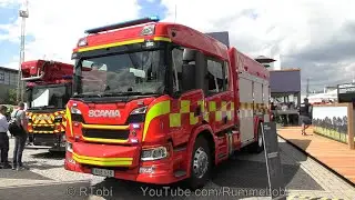 Swedish Fire Engine &ndash; Scania P410/ Floby Rescue &ndash; Exterior & Light Setup &ndash; Interschutz 2022, Germany