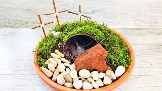 RESURRECTION GARDEN - Easter Crafts - How to - Поделка на Пасху