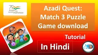 Azadi quest Match 3 puzzle Game download and install | puzzle Kids Game 2022