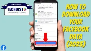 How To Download Your Facebook Data ✅