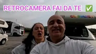 INSTALLIAMO RETROCAMERA + GRANDI PULIZIE CAMPER 