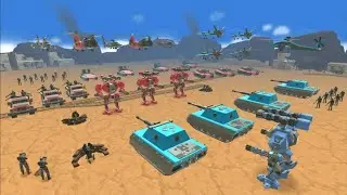 ARMY BATTLE SIMULATOR MOD || GAMEPLAY HD