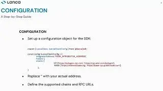 Lanca SDK Integration: A Step-by-step Guide