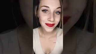 Blonde Sexy Smoking Girl