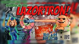 LAZORTRON VS DR T || VOLCANIC ISLAND || PROTO TROOP || BOOM BEACH ||