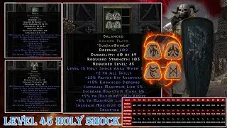 [RUNEWORD MOD] Level 45 Holy Shock Paladin Build &ndash; Fastest Monster Clears in Diablo 2 Resurrected
