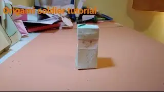 Origami soldier tutorial