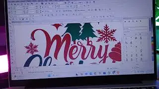 Ki jan pou f&egrave; konsepsyon tas Nw&egrave;l sou CorelDRAW av&egrave;k mezi egzak 🎄☕