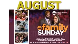 August Family Sunday, WATER BAPTISMS, Powerful Testimonies, Psalm 91 Declaration, Holy Communion!