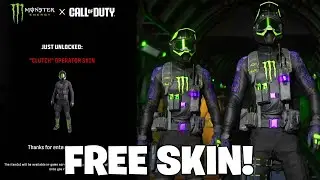 HOW TO UNLOCK FREE MONSTER OPERATOR SKIN IN MW3! 