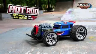 2.4GHz R/C High Speed Hot Rod | Mist Spray & LED RC Car (DHTRC10648)