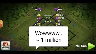 Clash of clan Farm abandoned house ~1milion Gold #Farm #FarmGold #abandonedHouse