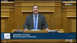 Ομιλία Βασίλη Γιόγιακα στο πολυνομοσχέδιο του Υπουργείου Εργασίας