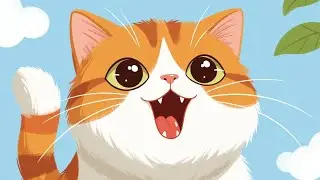  Meow Meow Billi Kids Rhyme | Cute Cat Nursery Rhyme | Fun Cartoon Song for Children 😺