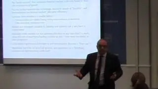 Emilios Avgouleas lecture at Levy Economics Institute of Bard College