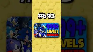 Номер 693 &mdash; Рейтинг ВСЕХ 999+ уровней Sonic от худшего к лучшему.