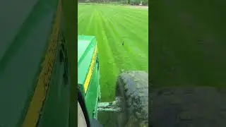 mowing Field W/ NEW JD TRACTOR...  Bird games Prt 2!