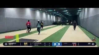 GPS VS Cougars Cricket Club Indoor Battle - 2025 ( Second Innings)*Testing Out #crickerr Live Scorer