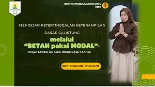 LOMBA INOVASI PEMBELAJARAN GURU OLIMPICAD KE 8 TINGKAT DIY 2025 #inobel #inovasipembelajaran #guru 