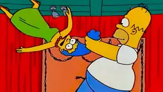 HOMER TURNED INTO A BAD BOY AND STARTED A GANG | THE SIMPSONS