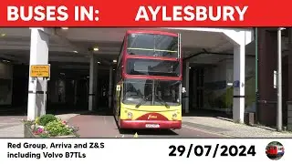 Buses in Aylesbury 29/07/2024