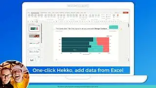 Design Toolbars for PowerPoint: One-click hekko chart