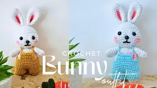 Crochet Magic : The Cutest Bunny Overall Dress DIY That&rsquo;s Going Viral ! Step by Step Tutorial Guide