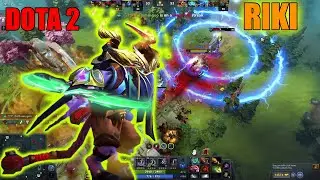 Dota 2 Insane Battle Wicked Sick Riki 11 Kills Level 5 Tokens Turbo Mode