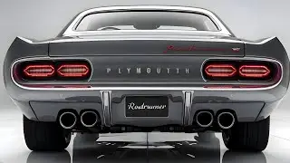 JUST Released:2026 Plymouth Roadrunner Will Blow Your Mind - A True American Legend Reborn!