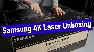 Лазерный проектор 4K Samsung The Premiere (LSP9T) Распаковка, настройка и настройки