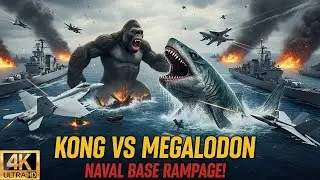 KONG vs MEGALODON (2025) Full HD &ndash; Battle for Earth's Survival!