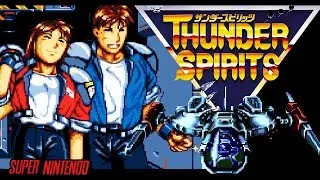 THUNDER SPIRITS °Super Nintendo° Gameplay Completa [Sem Morrer]