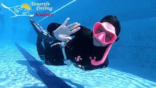 Freediving practice with PADI Course Director and Freediving Instructor Kim