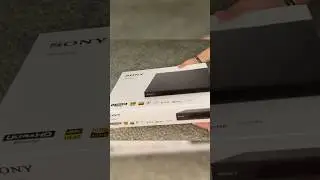 Sony UBP-X800M2 4K Blu-Ray Player | Unboxing #shorts