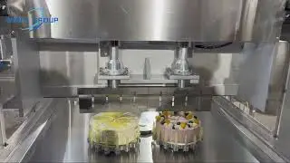Wanli Group Ultrasonic Round Cake Cutting Machine​​​