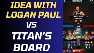 Logan Paul & zLA Knight VS Titan In WWE Champions