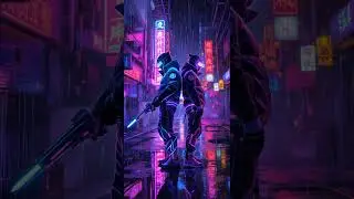 TheoriaX - Signal Bloom - Cyberpunk Visualiser Short