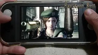 Resident Evil HD Remaster on Nintendo Switch Lite