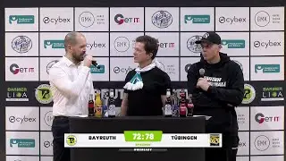 Pressekonferenz: BBC Bayreuth vs. Tigers T&uuml;bingen, 20.12.2025