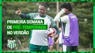 PRIMEIRA SEMANA DE PRÉ-TEMPORADA CONCLUÍDA NO UBERLÂNDIA 