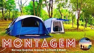 Barraca Quéchua  Arpenaz 5.2 Fresh e Black