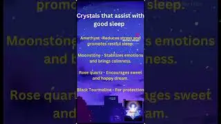 Crystals for good sleep 😴 #crystallife #crystals #crystalcommunity #crystalproducts #crystalmagic