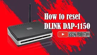 Cara reset Router DLINK DAP 1150 ke default pabrik