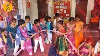 Cute performance by Primary Kids | Sankranti Vachinde Tummeda song |