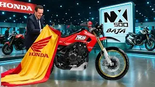 NOWĄ HONDĘ NX500 BAJA Z 2026 ROKU ZAPREZENTOWANO!! &ndash; NOWOCZESNE DNA RAJDOWE SPOTYKA SIĘ Z XR250 B...
