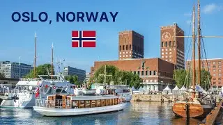 Exploring Oslo's Waterfront | Walk from Tjuvholmen to Aker Brygge