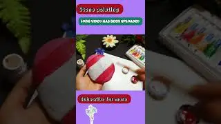 Easy Stone Painting #Stone_Painting