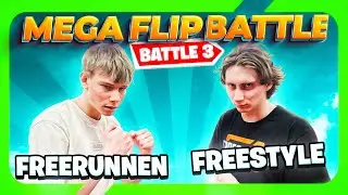 FREERUNNEN VS FREESTYLE GAME OF FLIP? Cross Jumps